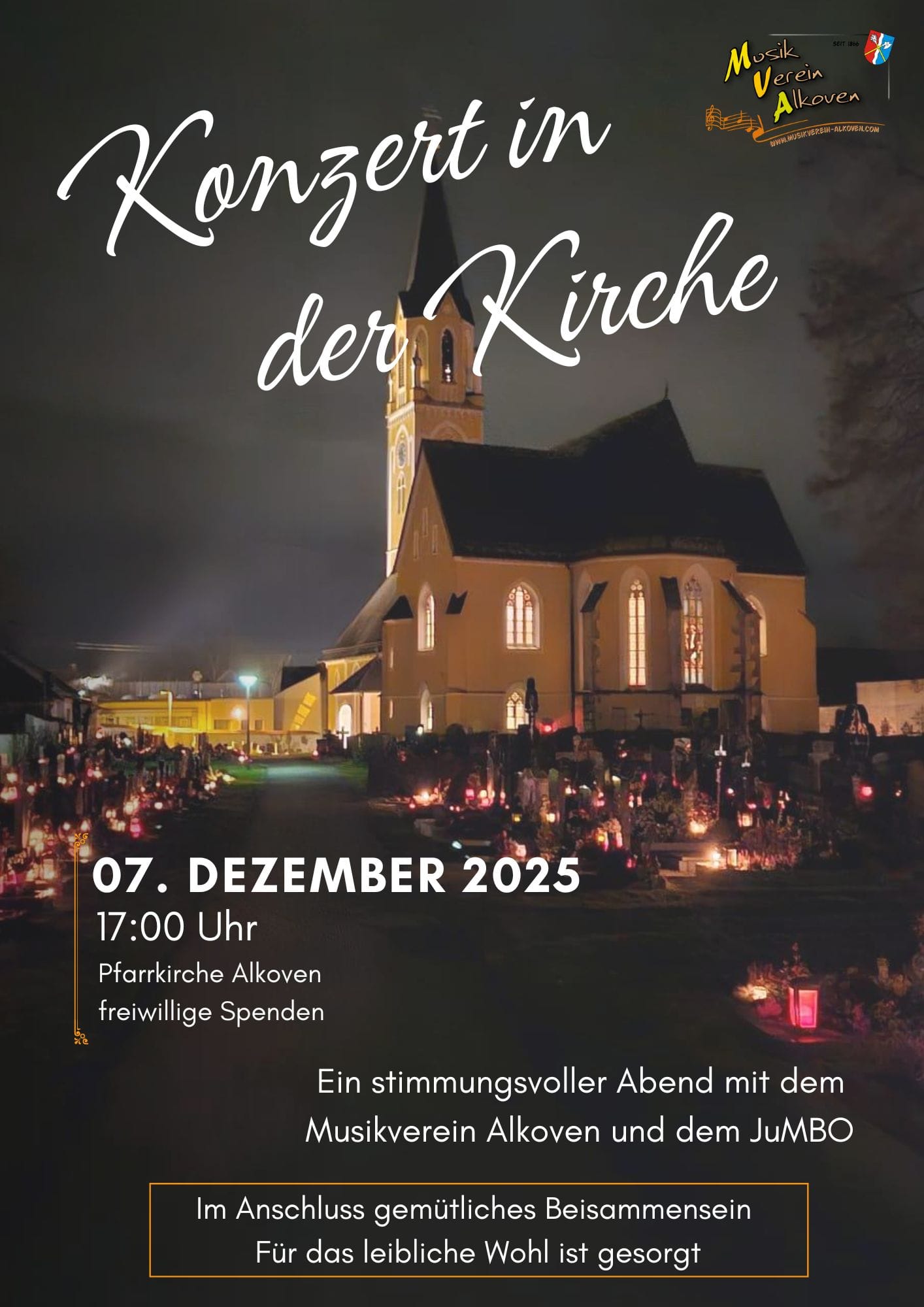 2025 12 07 Konzert in der Kirche Alkoven